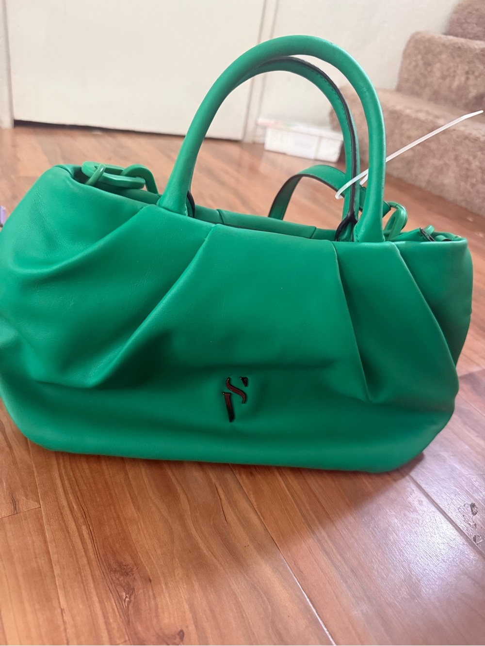 Simply Vera Vera Wang Green Top-Handle Satchel
